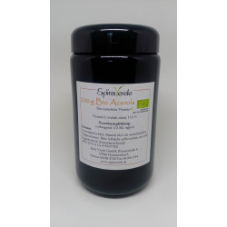 Spira Verde BIO Acerola-Pulver mit Maltodextrin aus Maniok